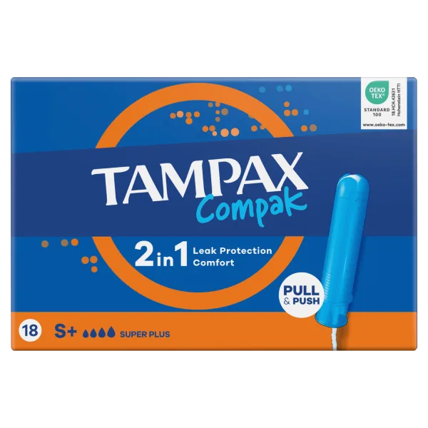 Tampax Compak Super Plus 18ct