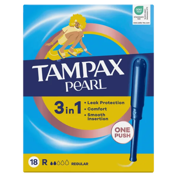Tampons with applicator Tampax Pearl Regular
