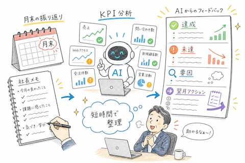 KPI分析とフィードバック
