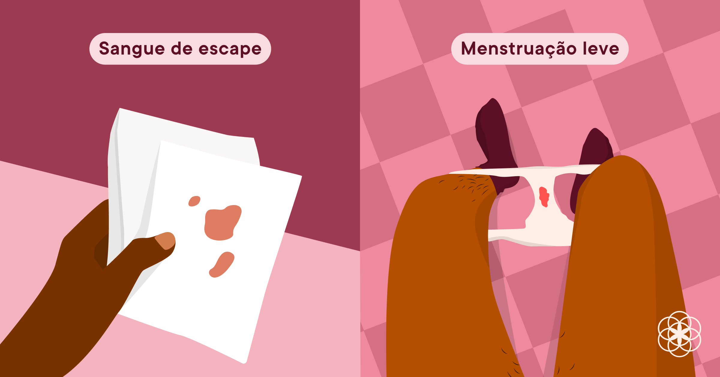 O que a cor da sua menstruação quer dizer?