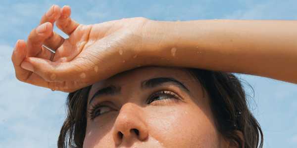 close up of a woman in a heatwave