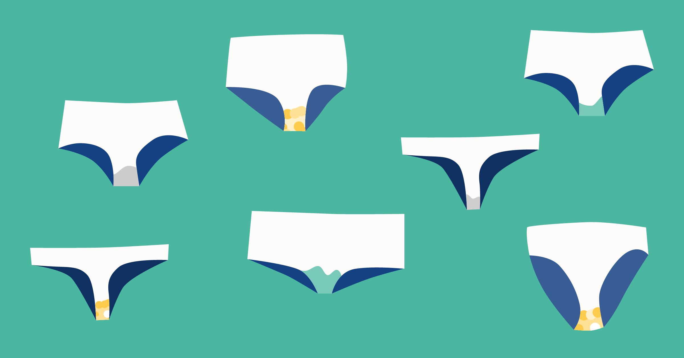 My why white underwear is stuff there on Vaginal Discharge: