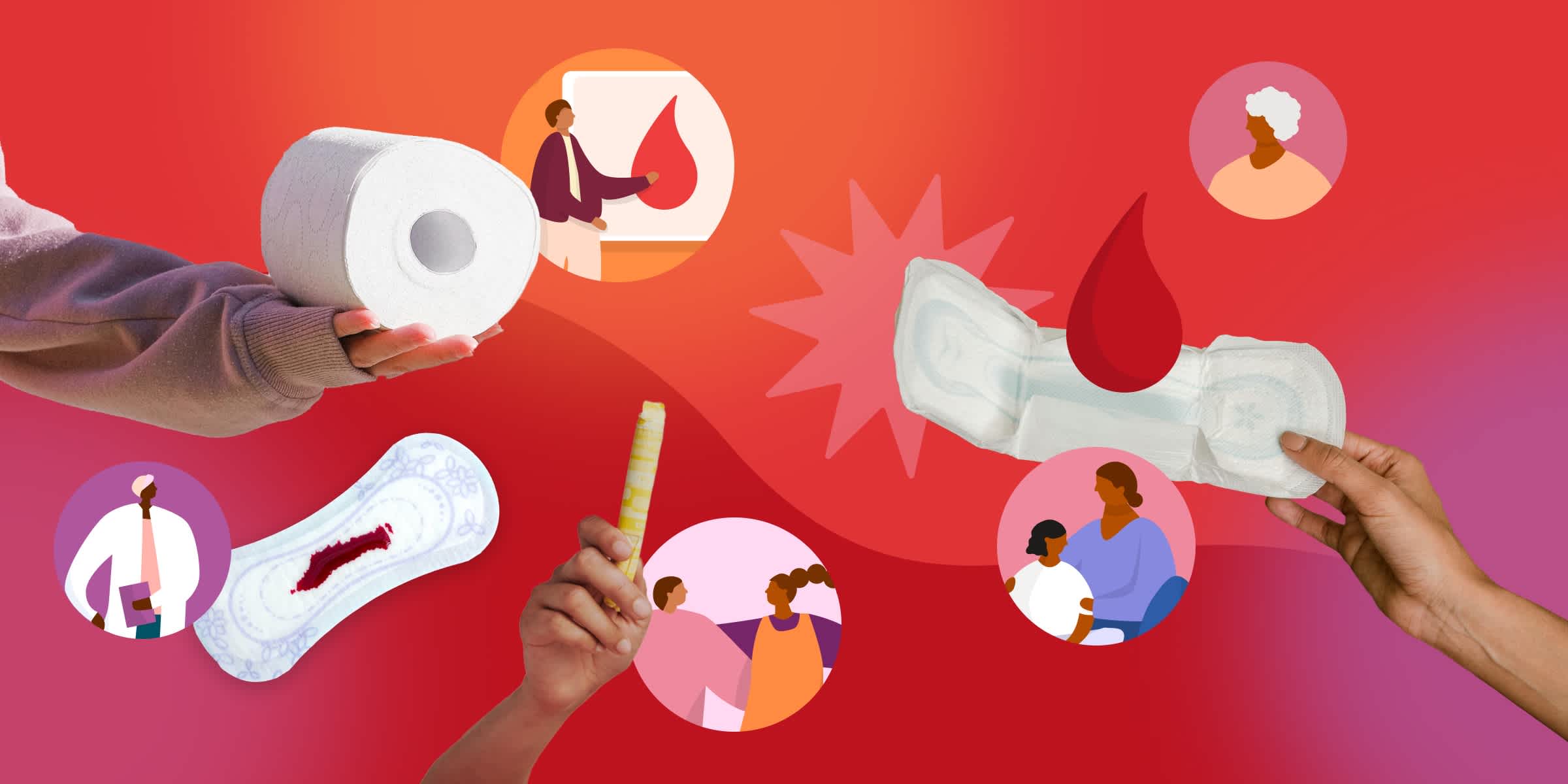 First Periods Survey Infographic header image