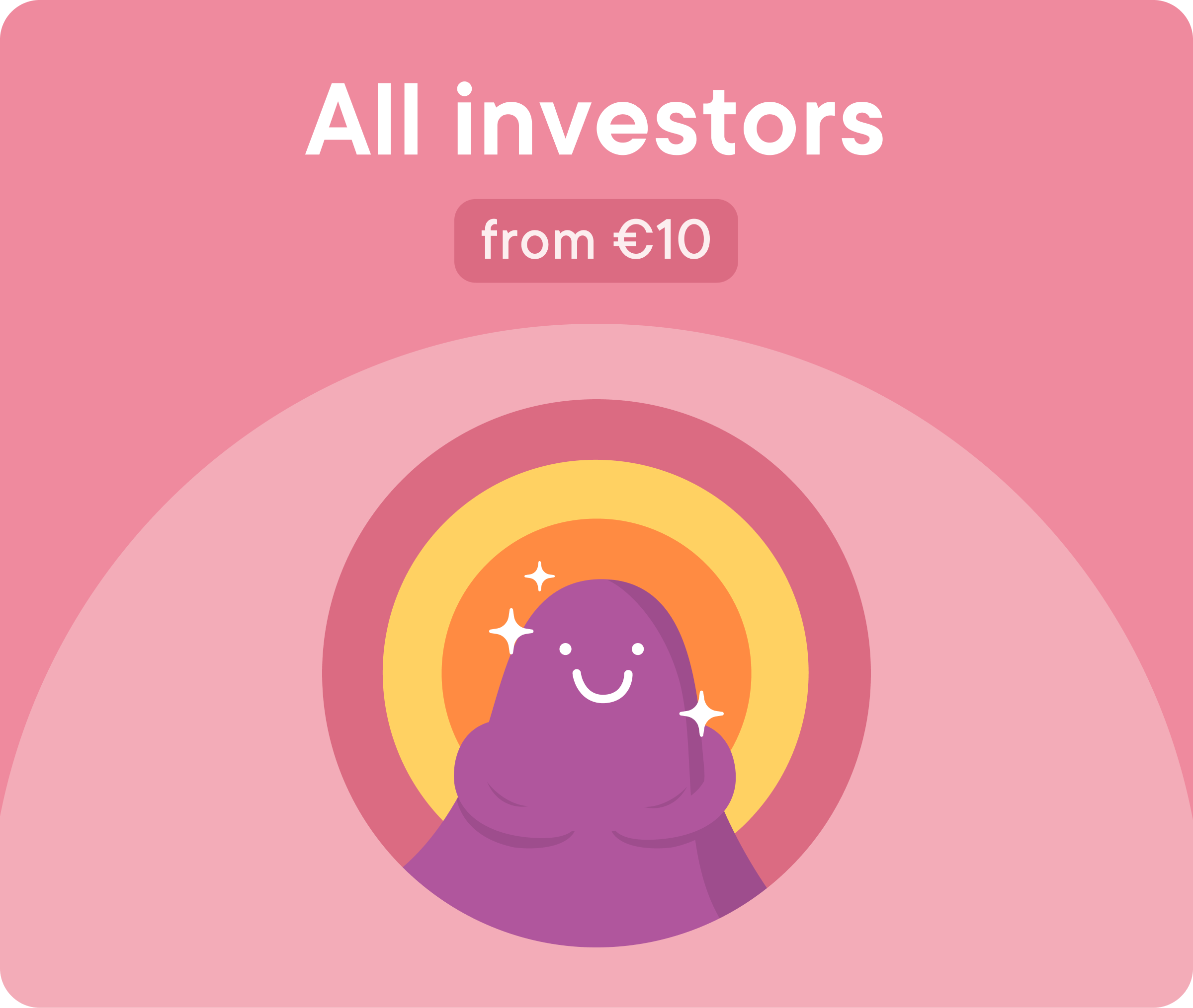 All investors from €10 