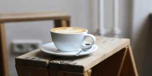 picture of a coffee mug with latte art