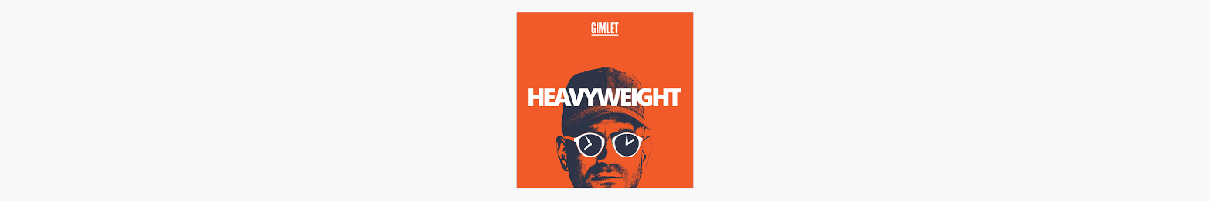 Banner showing Heavy Weight podcast