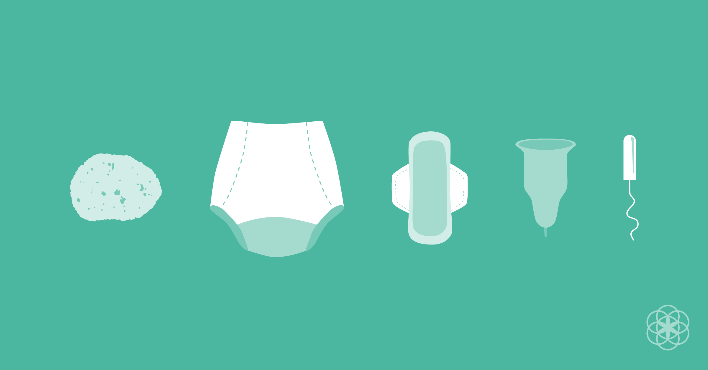 Feminine hygiene. Menstrual pants is hygiene items for protection