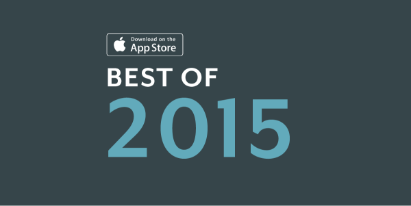 badge of the best of 2015 app store selection