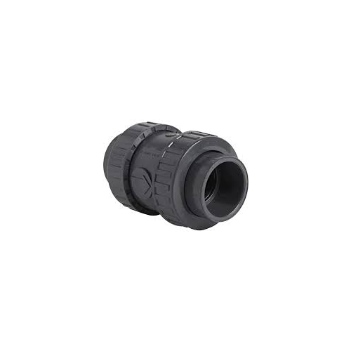 Durable PVC Union Check Valve for Pool Plumbing