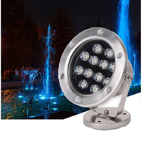 Stainless Steel LED RGB Fountain Underwater Light