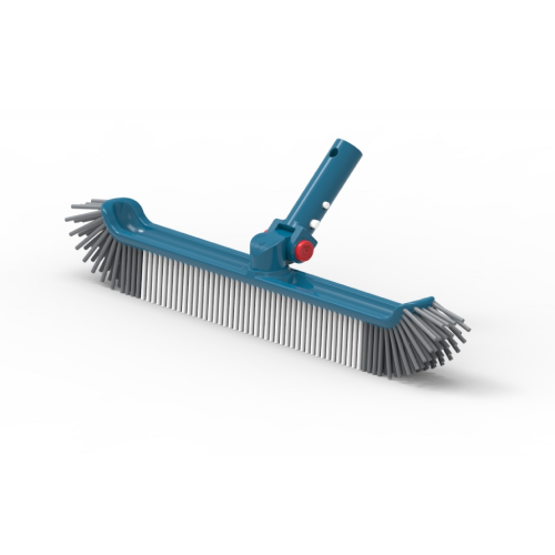 Heavy-Duty Curved Pool Wall & Floor Brush