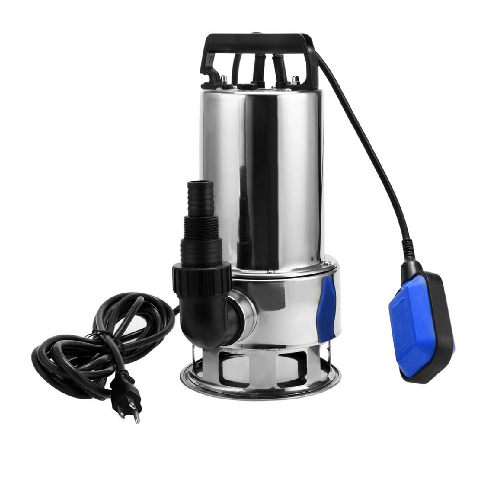 Heavy-Duty Stainless Steel Submersible Pump with Float Switch