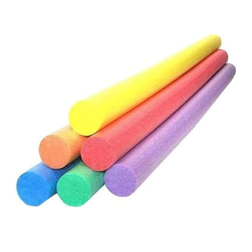 Colorful Foam Pool Noodles for Swimming & Recreation