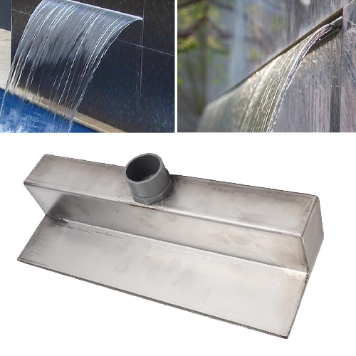 Stainless Steel Pool Waterfall Spillway Blade