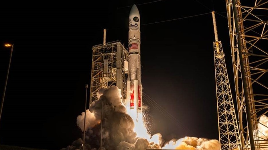 A United Launch Alliance Vulcan rocket lifts off from Space Launch Complex-41 Aug. 12, 2025, at 8:56 p.m. EDT on its first U.S. national security mission, known as USSF-106, for the U.S. Space Force Space Systems Command. (United Launch Alliance photo)