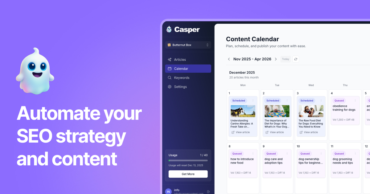 automate SEO content creation