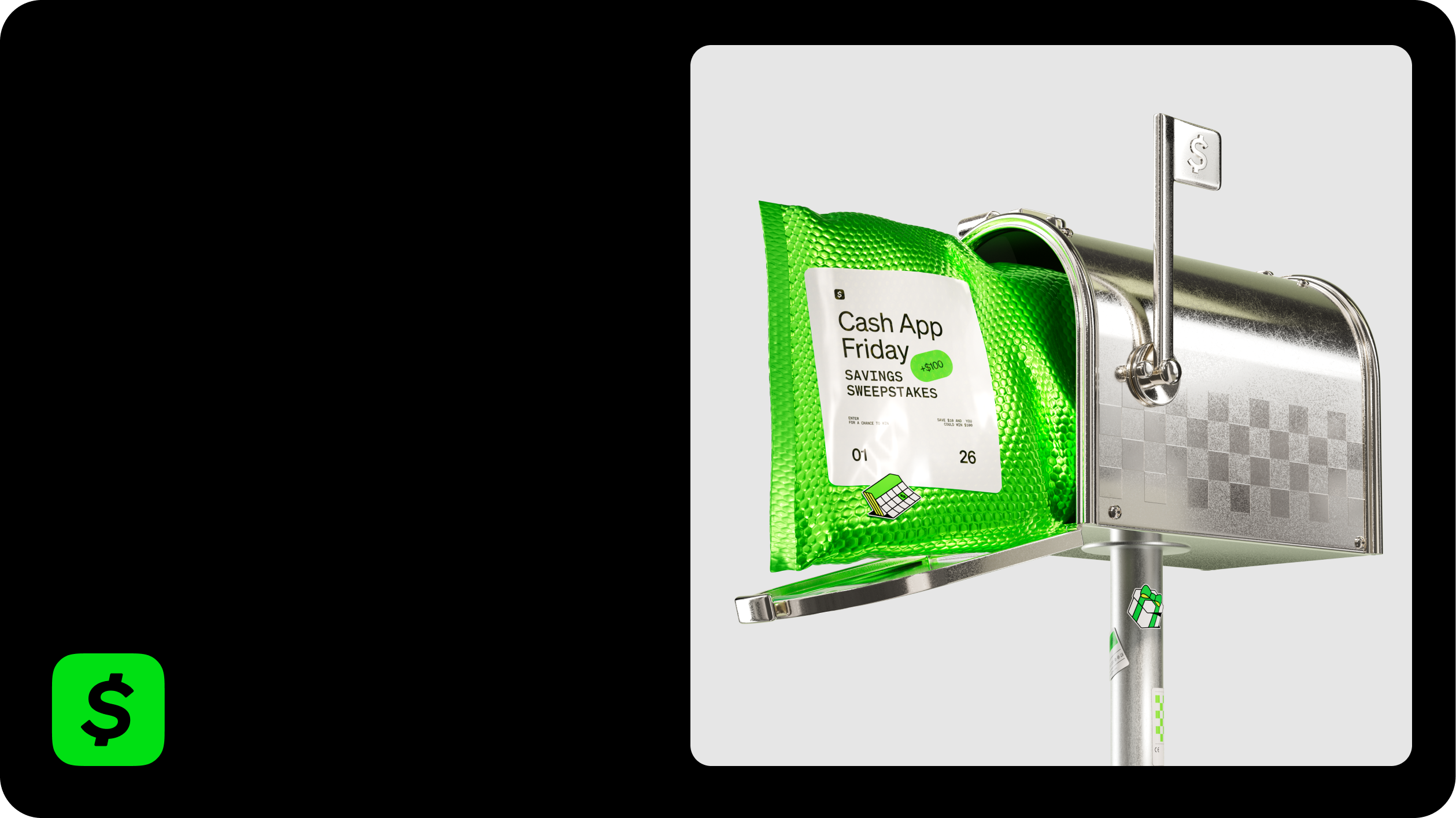 Cash App Friday savings sweepstakes | Win $100 with Cash App