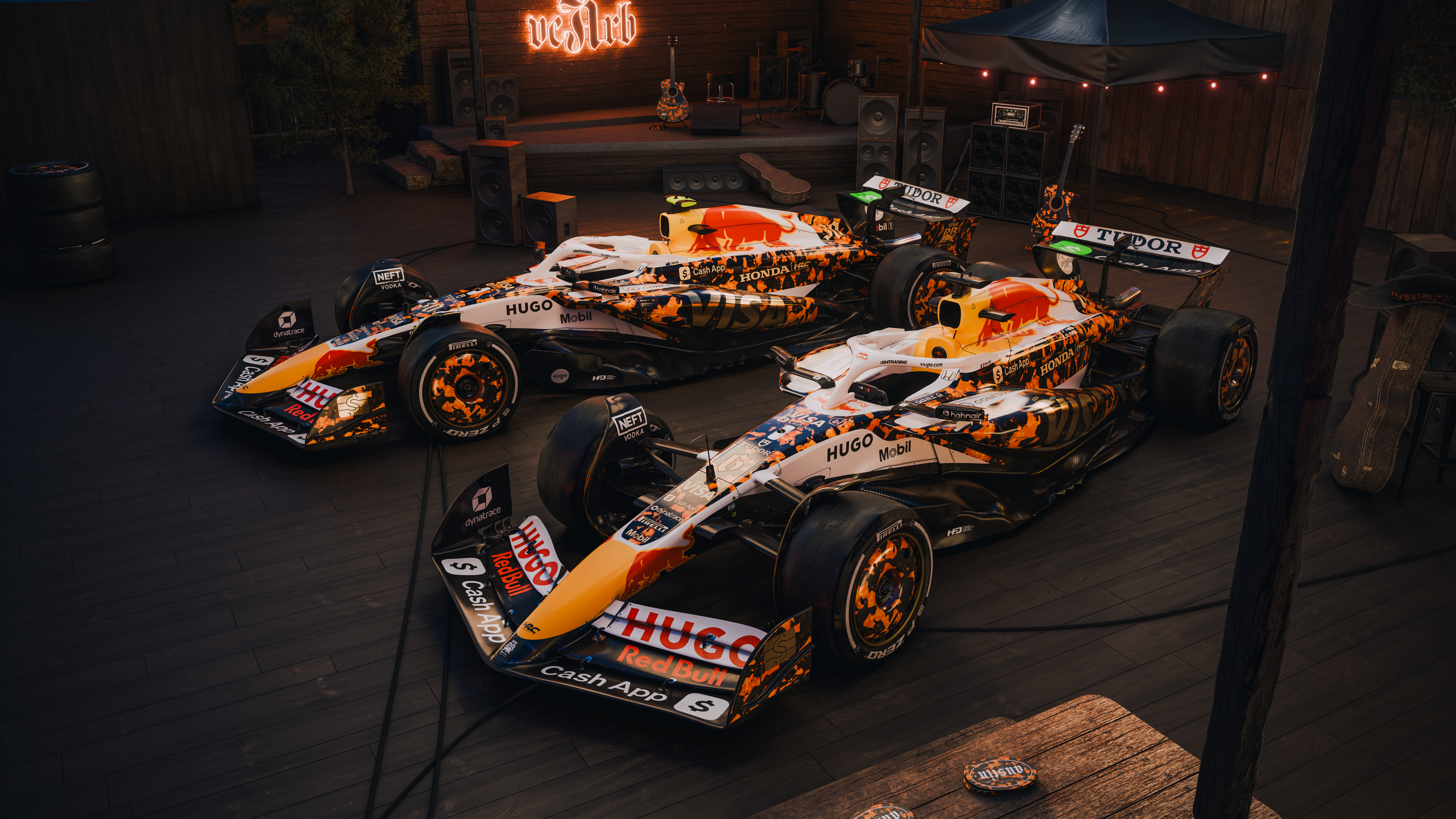 Visa Cash App Racing Bulls & Cash App Drop Special Livery with