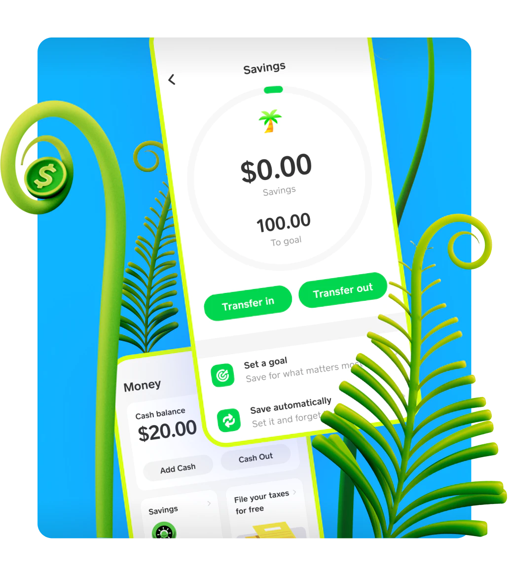 add cash to cash app from savings account