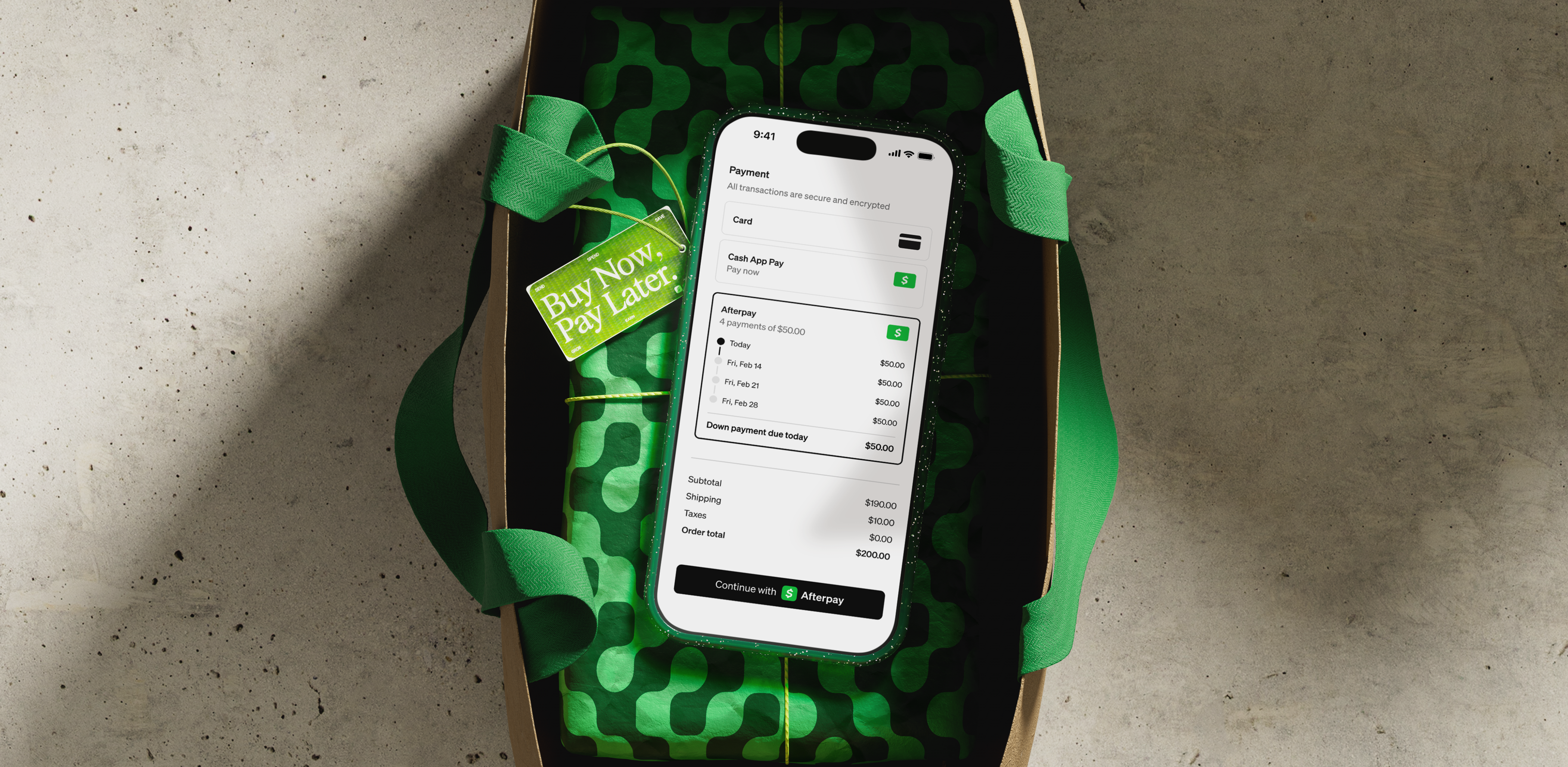 Pay Over Time with Afterpay on Cash App