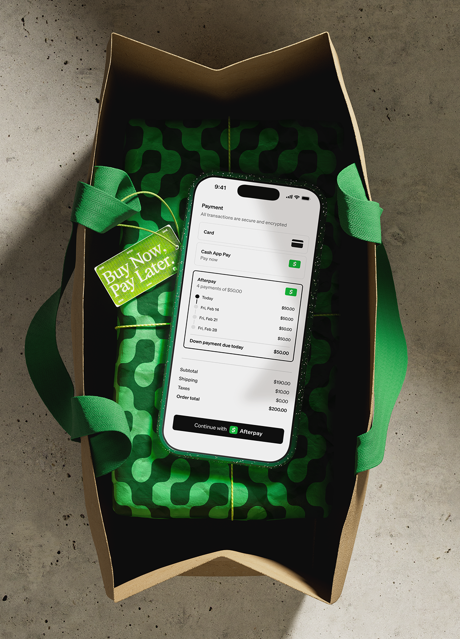 Pay Over Time with Afterpay on Cash App