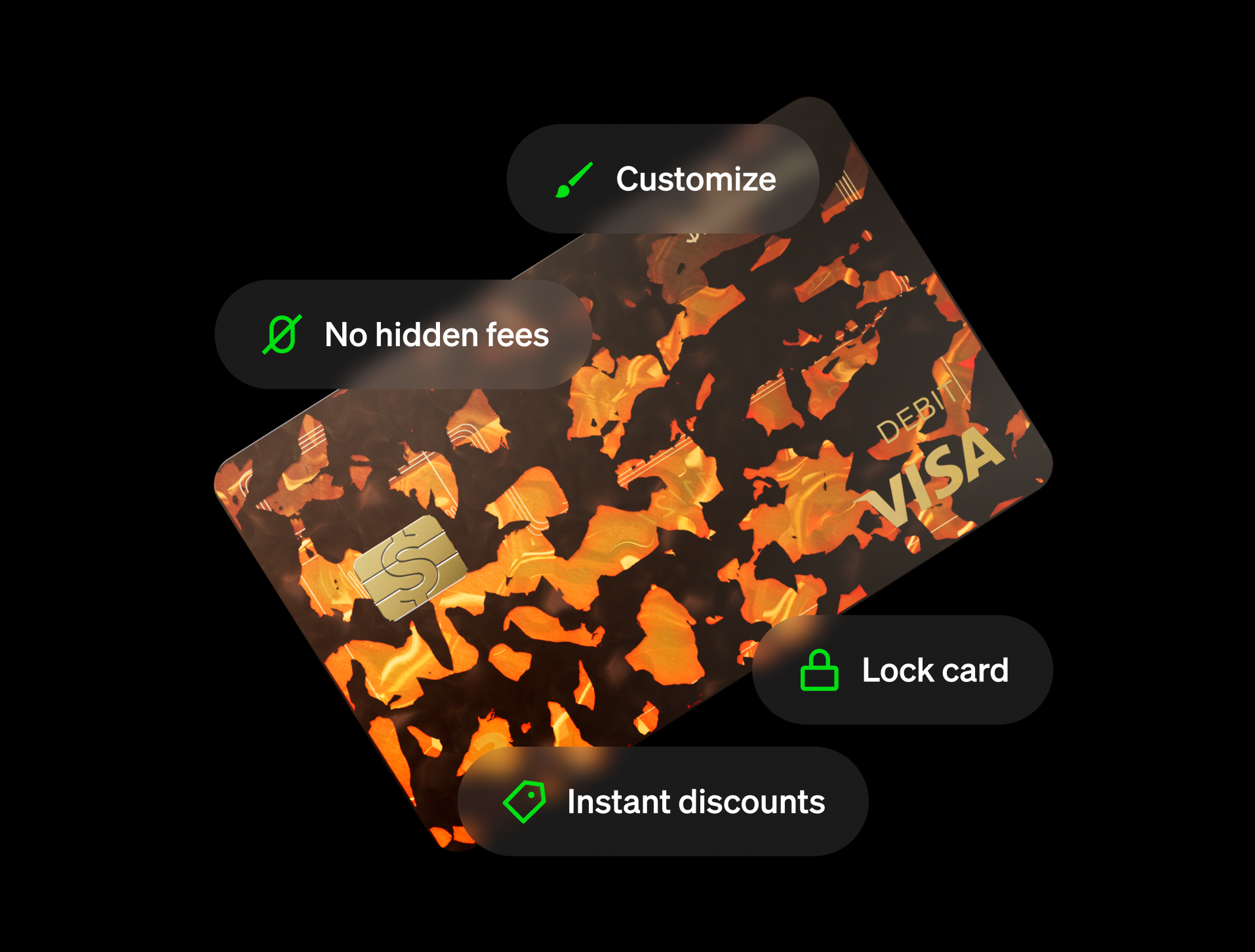 Debit Card with Discounts & No Hidden Fees | Cash App Card