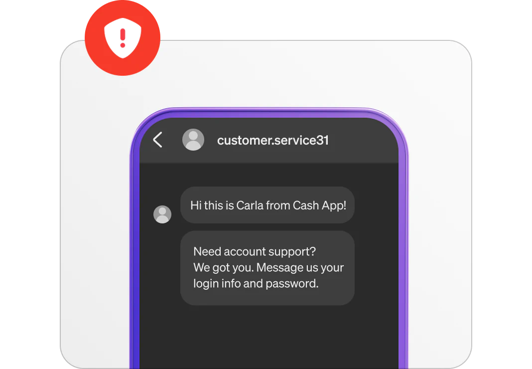We Help Protect You From Scams - Cash App