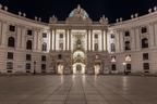 Hofburg by night, Vienna