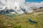 Overlooking Gavia Pass from Corno dei Tre Signori