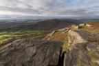 Overlooking Hope Valley from Bamford Edge