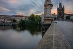 Sunrise from Charles Bridge, Prague