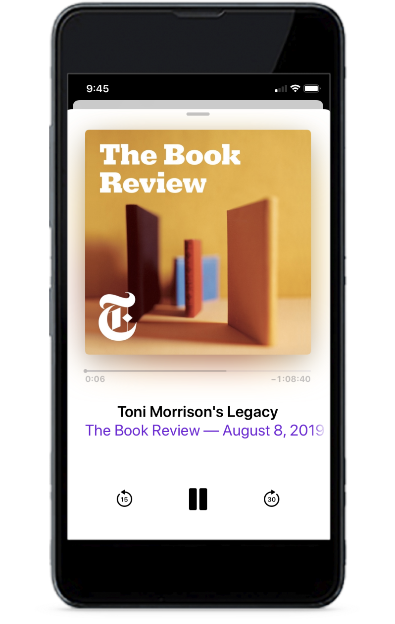 new york times podcast book review
