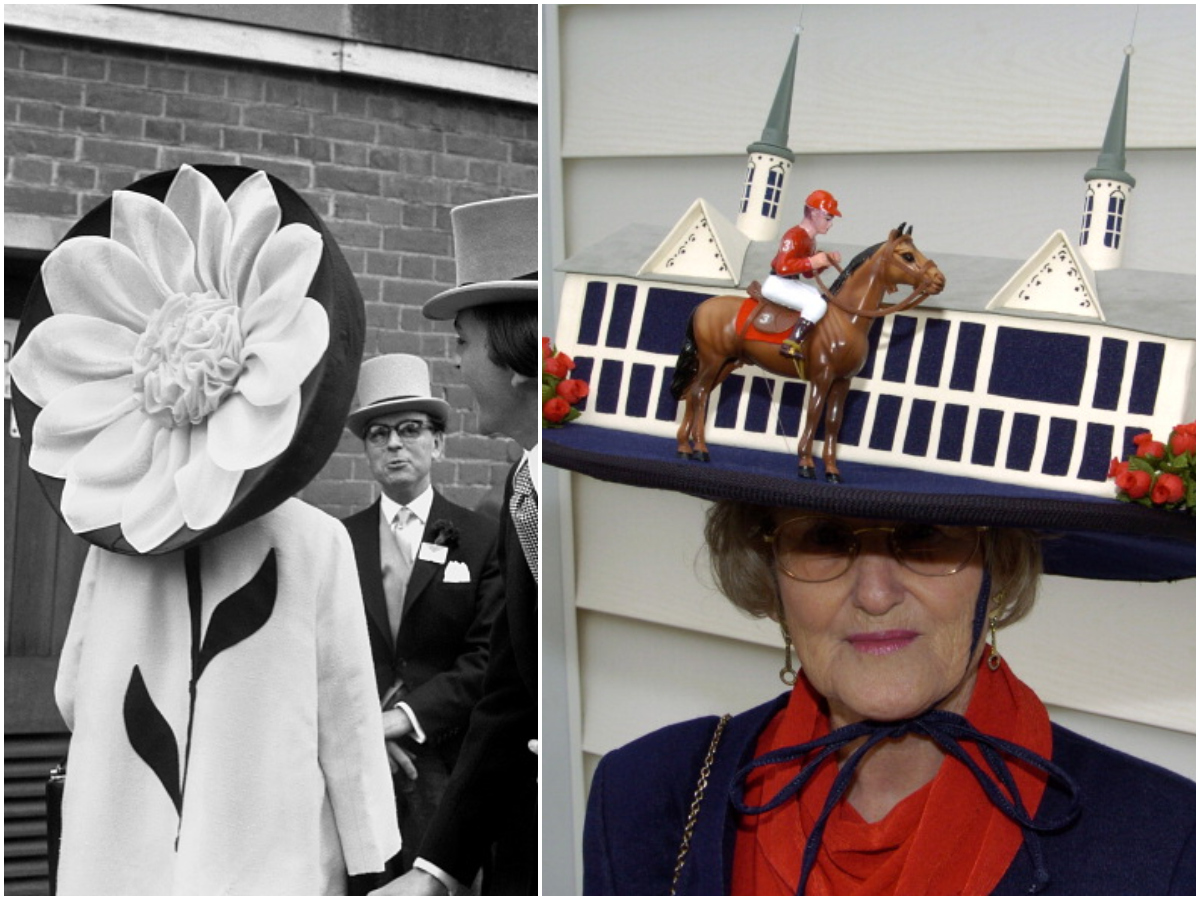 15 Obnoxious Derby Hats Throughout The Years | Purple Clover