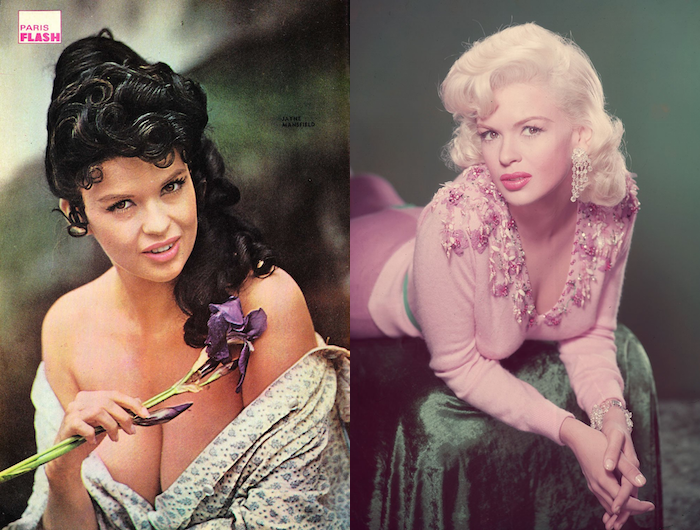 Jayne Mansfield The Natural Hair Colors Of Hollywood Icons Purple Clover 2424