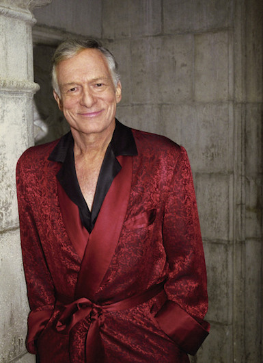 Hugh hefner clearance red velvet robe