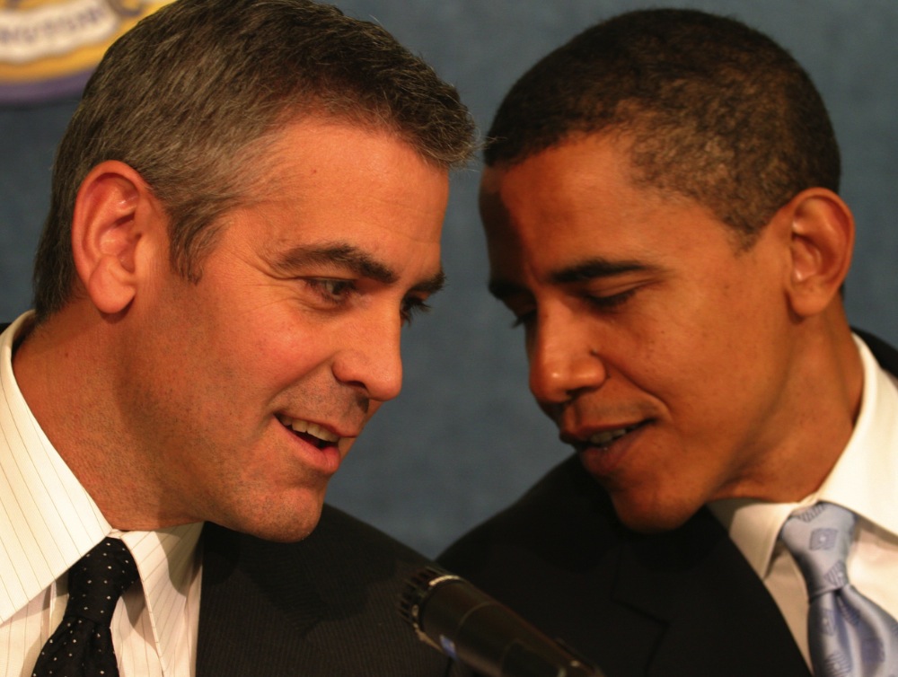 Barack Obama And George Clooney | When A President Gets Star Struck ...