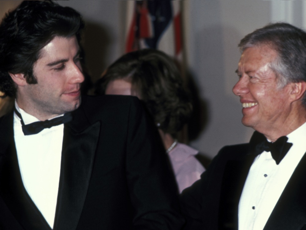 John Travolta and Jimmy Carter | When A President Gets Star Struck ...