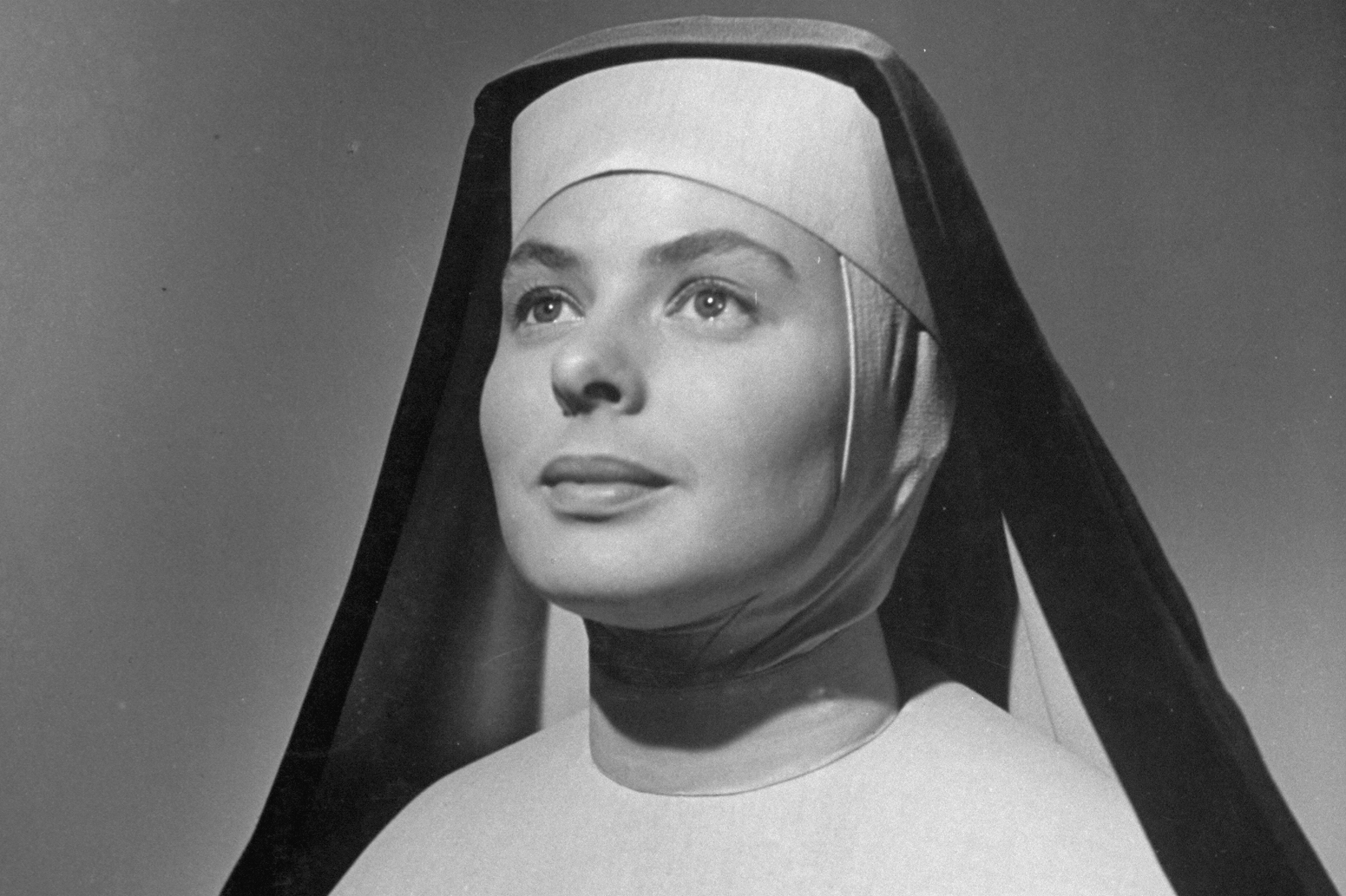 Vintage nun. Ингрид Бергман монахиня. Вера Бергман. Ингрид Бергман колокола Святой Марии.