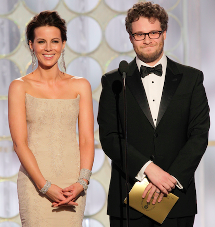 Seth Rogan Can't Hide His Feelings 20 Most Outrageous Golden Globe