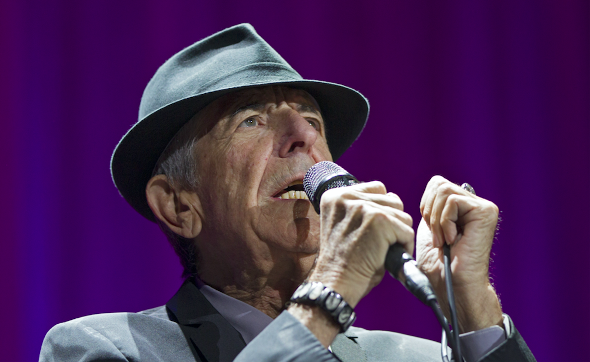 Leonard Cohen 50 of the Greatest Voices Ever Purple Clover