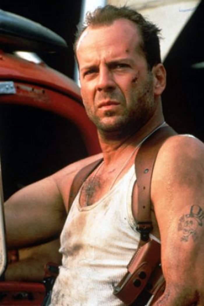 Fare gnier snatch A Piece of Willis' Wardrobe Is in the Smithsonian | 20 Behind-the-Scenes  Facts About 'Die Hard' | Purple Clover