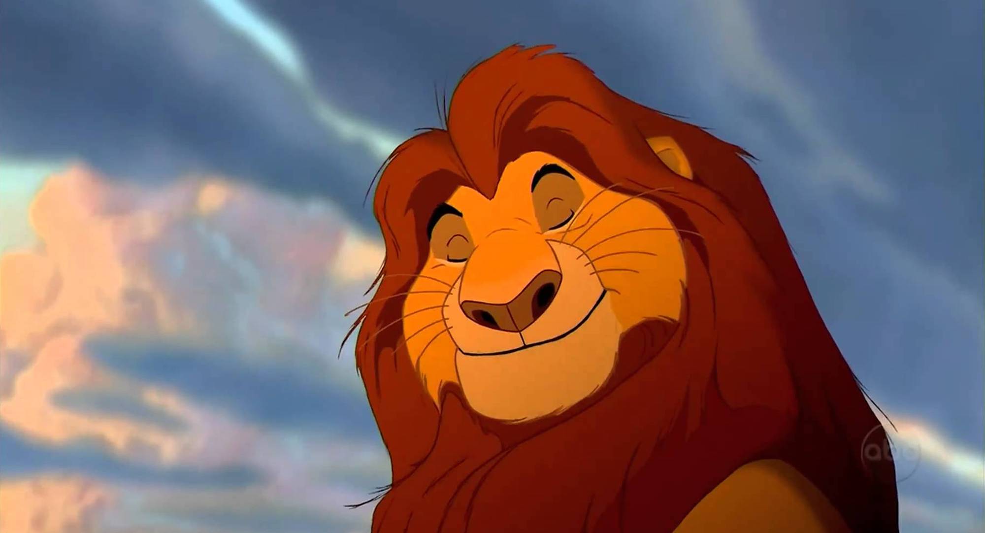 Отец симбы из мультфильма отец лев. Король Лев Симба. Король Лев 1994 Муфаса. Симба 1994.