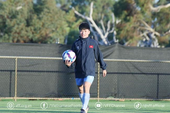 Tiền đạo Ngọc Minh Chuyên quyết tâm tỏa sáng tại Asian Cup 2024