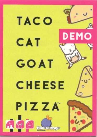 Taco Cat Goat Cheese Pizza: Demo deck