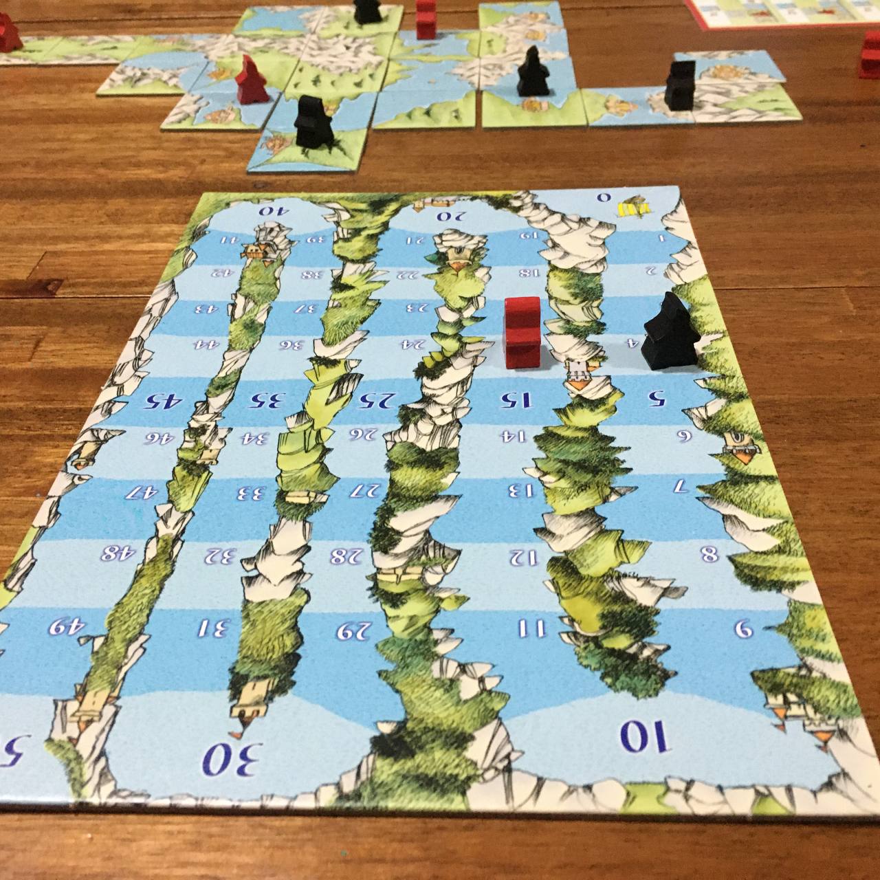 Carcassonne: Neues Land