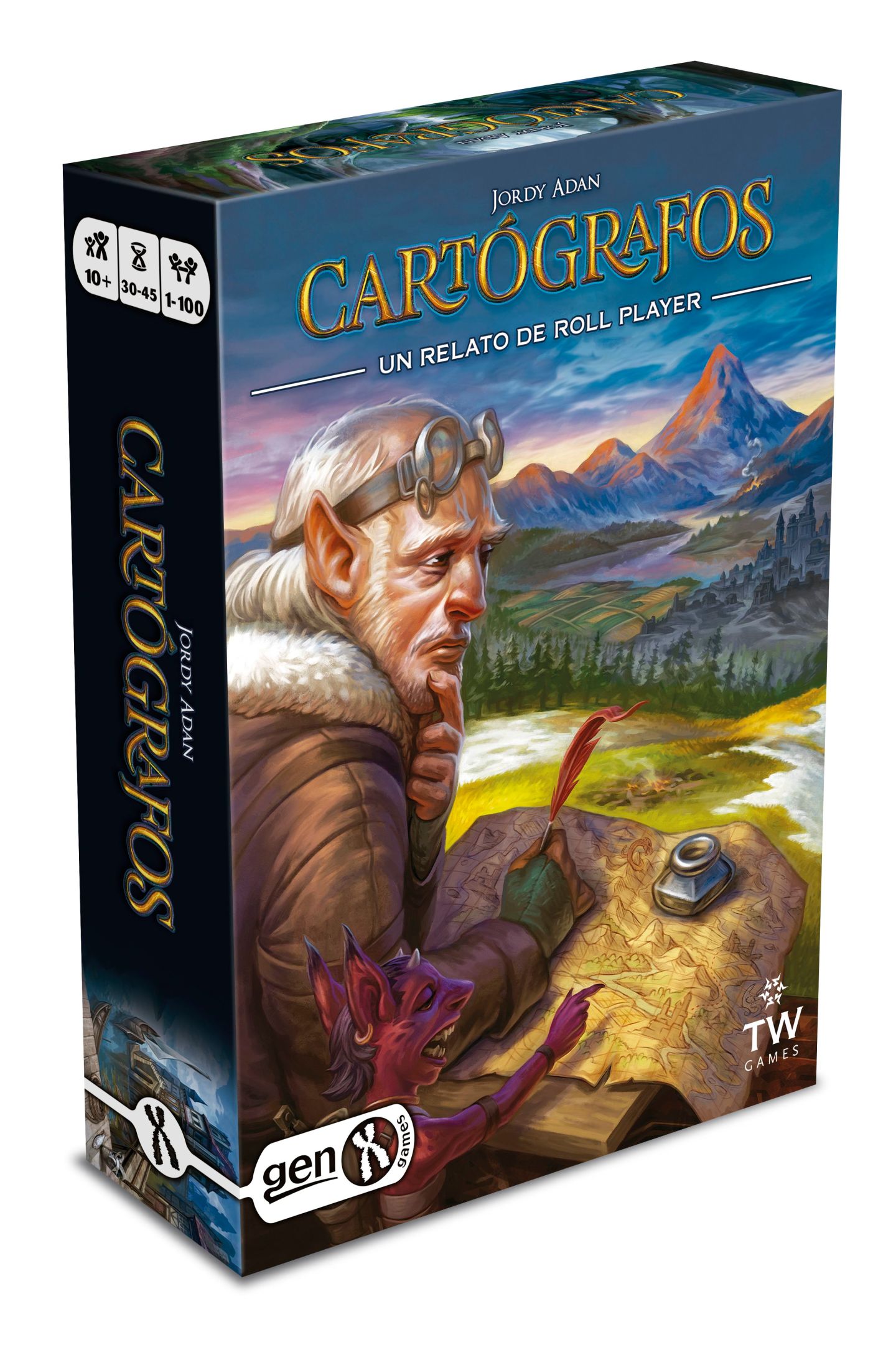 Cartographers: A Roll Player Tale