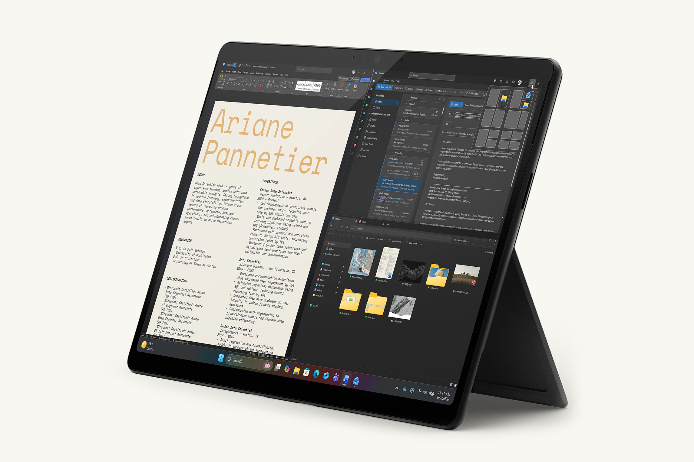 Surface Pro 12th Edition (12-inch, 13-inch) 2-in-1 laptop tablet