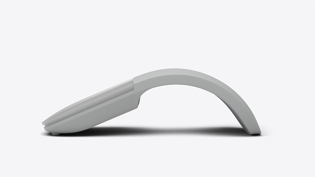 Souris Surface Arc Gris