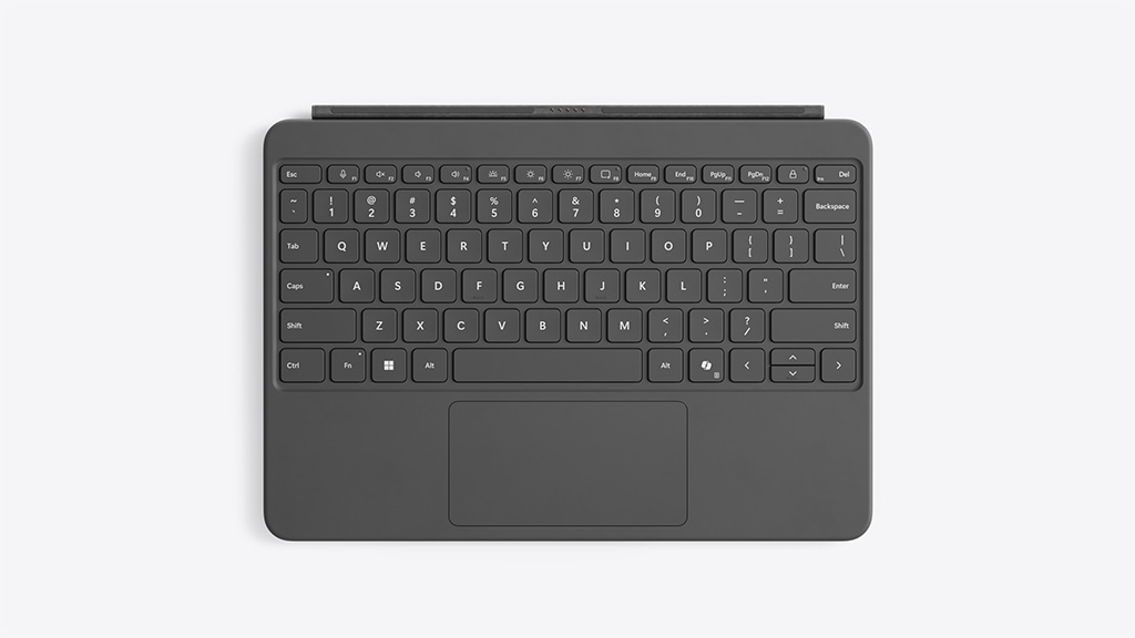 Teclado para Surface Pro de 12 polegadas em cinzento