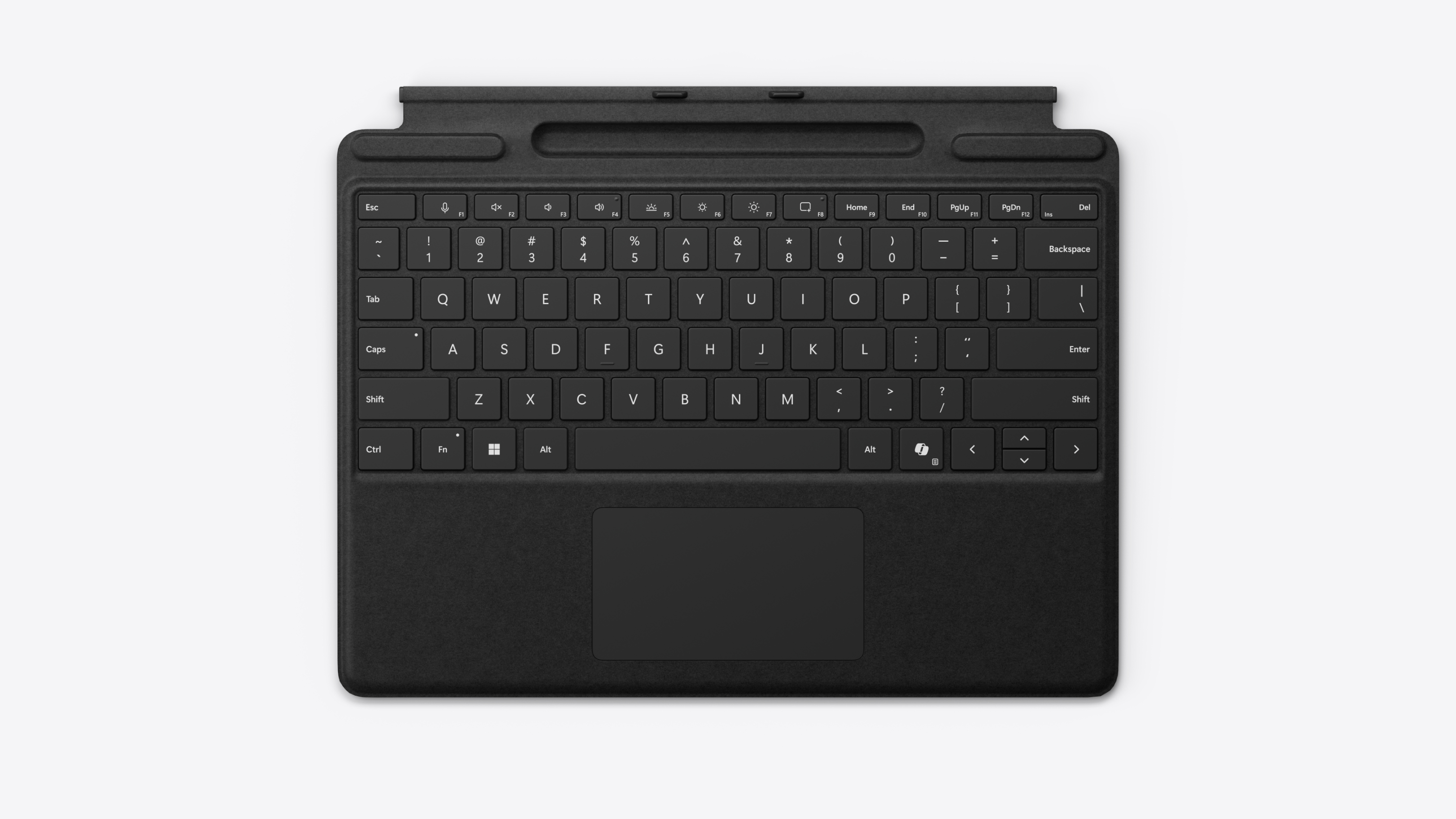 Surface Pro 13-inch Keyboard with pen storage in black